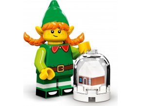 LEGO® 71034 Minifigurka 23. série - Vánoční elfka