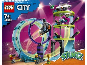 LEGO® City 60361 Nejbláznivější kaskadérská výzva