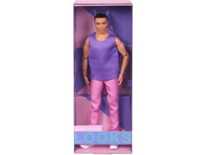 Barbie Signature Barbie Looks 17 Ken ve fialovém tričku