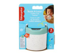 Fisher-Price Rasselnder Beißringer Kaffee Latte