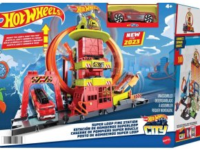 hot wheels city super hasicska stanice se smyckou 1