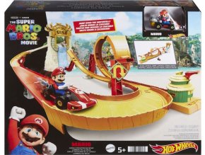 Hot Wheels Mario Kart Kong Island Track Set