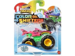Hot Wheels Monster Trucks 1:64 Color Shifters Tiger Shark