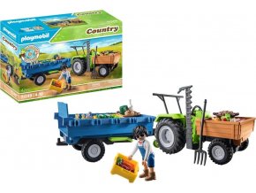 PLAYMOBIL® 71249 Traktor s přívěsem