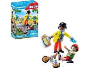 PLAYMOBIL® 71245 Záchranář s pacientem