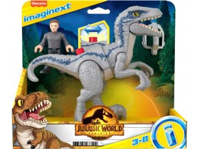 Fisher Price Imaginext Velociraptor Blue