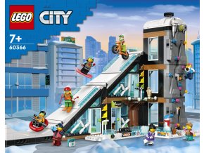 LEGO® City 60366 Lyžařský a lezecký areál