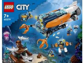 LEGO® City 60379 Hlubinná průzkumná ponorka