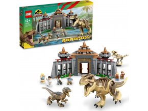 LEGO® Jurassic World 76961 Návštěvnické centrum: útok T-rexe a raptora