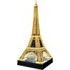 Ravensburger 12579 Puzzle 3D Eiffelova věž svítící, Noční Edice, 216 dílků
