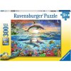 Ravensburger 12895 Puzzle Ráj delfínů 300 XXL dílků