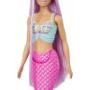 Barbie pohádková panenka s dlouhými vlasy mořská panna