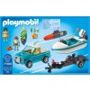 PLAYMOBIL® 71589 Pickup s motorovým člunem včetně motoru