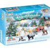 PLAYMOBIL® 71345 Adventní kalendář Koně: Vánoční jízda na saních