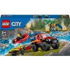 LEGO® CITY 60412 Hasičský vůz 4x4 a záchranný člun