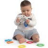 BABY EINSTEIN Kousátko s hrkálkou s C kroužky Shake, Rattle&Soothe™ 0m+