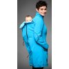 Liliputi kabát 4v1 na nošení dětí modrý