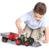 Bruder 02112 Farmer - traktor Claas Nectis s předním nakladačem a přívěsem - ARCH.