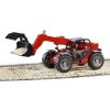 Bruder 02125 Konstrukční vozy - Manitou MLT 633 nakladač s teleskopickým ramenem 1:16