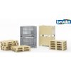 Bruder 02415 Logistický set - palety a bedny