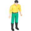 Bruder 46100 BWORLD Figurka John Deere žluté triko, zelené kalhoty