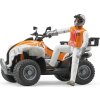 Bruder 63000 BWORLD Čtyřkolka s řidičem