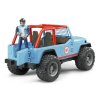 Bruder 02541 Volný čas - Jeep Cross country s řidičem 1:16