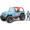 Bruder 02541 Volný čas - Jeep Cross country s řidičem 1:16