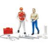 Bruder 62710 Užitkové vozy - set figurek doktor, sestra a příslušenství