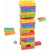 Bigjigs Toys Barevná Jenga