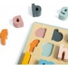 Bigjigs Toys Dřevěné puzzle malá písmena - abc