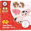 Bigjigs Toys Easy puzzle Zvířátka z farmy