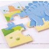 Bigjigs Toys Puzzle 3v1 dinosauři