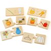 Bigjigs Toys Didaktické puzzle Co k sobě patří