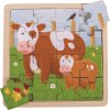 Bigjigs Toys puzzle - Kravička s telátkem