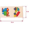 BIGJIGS BIGJIGS TOYS Domino dřevěné dopravní prostředky