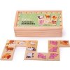 BIGJIGS BIGJIGS TOYS Domino dřevěné farma