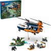 LEGO® City 60437 Helikoptéra na průzkum džungle v základním táboře