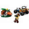 LEGO® City 60424 Čtyřkolka na průzkum džungle – mise panda červená