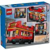 LEGO® City 60407 Červený dvoupodlažní vyhlídkový autobus