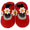 MiniFeet capáčky sandálky sedmikrásky červené
