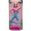 Barbie Panenka V pohybu, blondýnka v modrých legínách