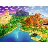 Ravensburger 12000433 Minecraft: Svět Minecraftu 1500 dílků