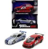 Rychle a zběsile Twin Pack 2006 Mitsubishi Lancer Evo IX + Brianův 2002 Nissan Skyline GTR R34, 1:32 Wave 4/2