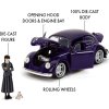 Wednesday auto 1972 VW Beetle 1:24 a figurka Wednesday