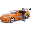 Rychle a zběsile auto 1995 Toyota Supra 1:24 + figurka Brian O’Conner