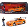 Rychle a zběsile auto 1995 Toyota Supra 1:24 + figurka Brian O’Conner