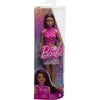 Barbie® Modelka 215 Rock: Sukně a růžový top s hvězdami