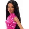 Barbie® Modelka 215 Rock: Sukně a růžový top s hvězdami