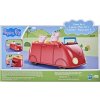 Prasátko Peppa Pig a rodinné červené auto